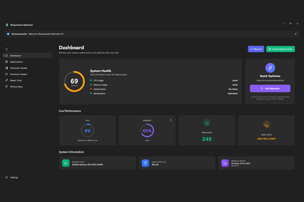 PC Optimization Service